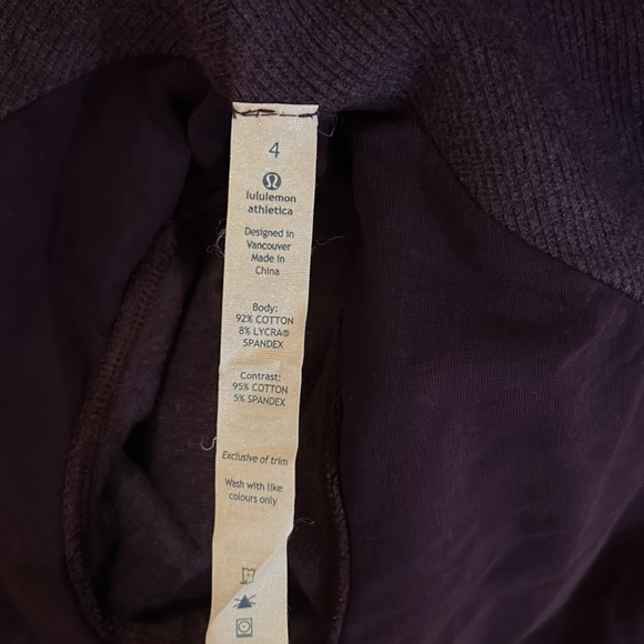 Lulu lemon button up sweatshirt - Picture 4 of 4